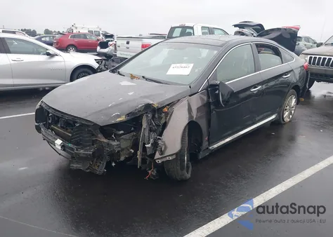 2015 Hyundai Sonata Limited from USA, damaged, VIN 5NPE34AF9FH091269